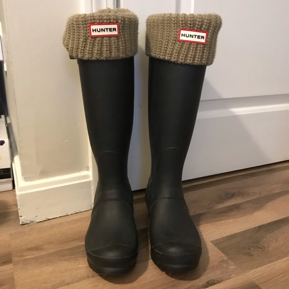 Hunter rain boots women’s size 7